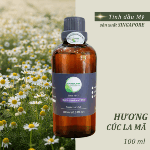 Tinh dầu Cúc La Mã Caroline nguyên chất nhập khẩu Mỹ 100ml